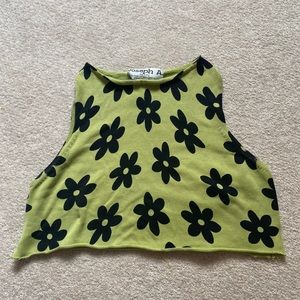 Funky Floral Tank Top